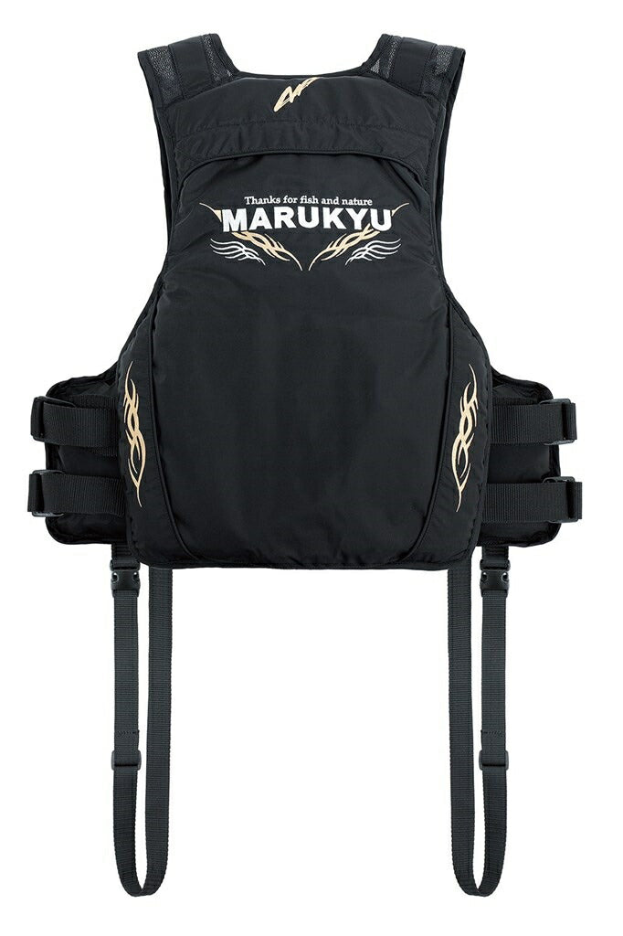 PFD03 L2 レジャー用ライフジャケット ブラック S-M