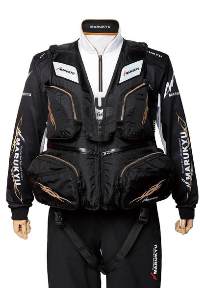 PFD03 L2 レジャー用ライフジャケット ブラック S-M