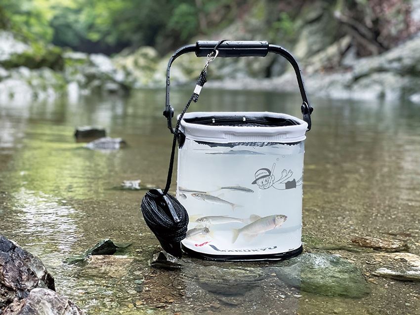 クリア水くみバケツ MQ-01 26(W)×23(D)×23(H)cm