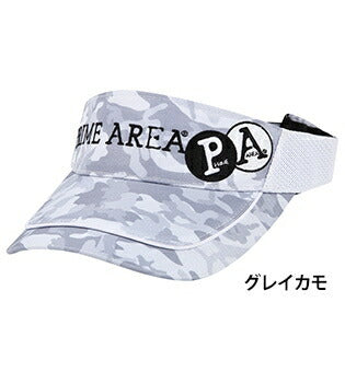 サンバイザー02 グレイカモ フリーサイズ(57～60cm)