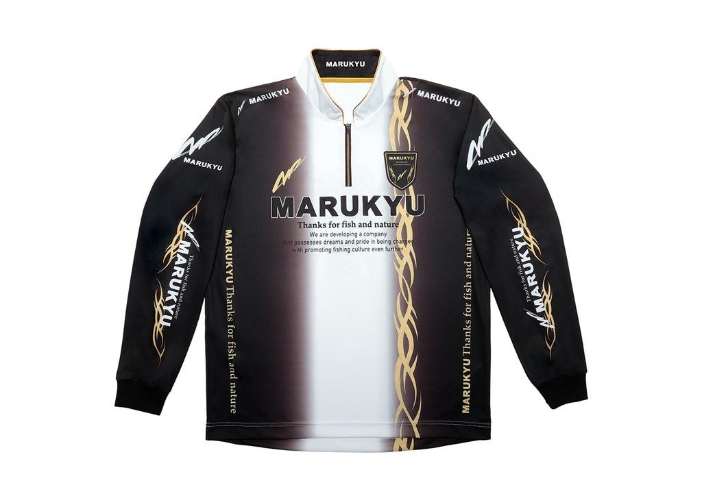 ハイエンドジップアップシャツ02 ブラック 6L