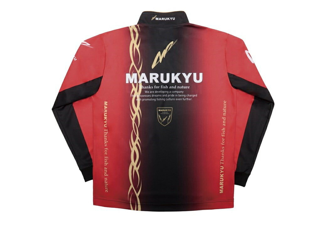 ハイエンドジップアップシャツ02 レッド 6L