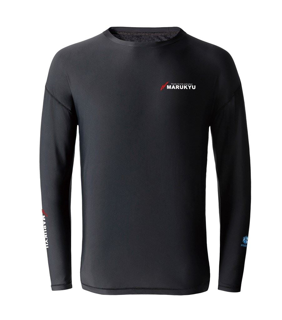 氷瀑ロングスリーブシャツ MQ-02 ブラック M