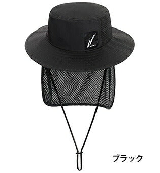 ハット03 ブラック フリーサイズ(58cm)