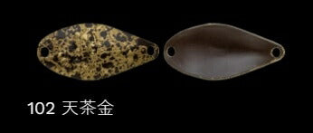 鱒玄人ギー 102/天茶金 20mm 0.9g