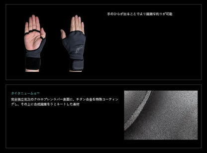 キャスティングハンドウォーマー NS-04 グレイオリーブ