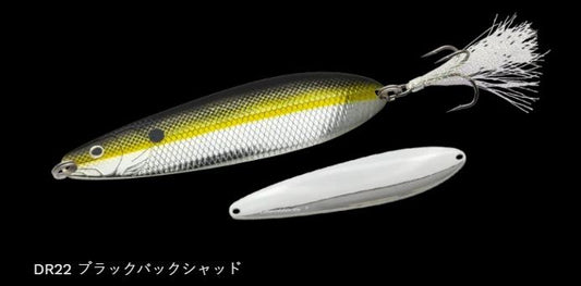 ダイラッカ DR22/ブラックバックシャッド 120mm 38g