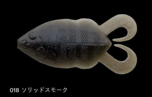 フリップコギル 018/ソリッドスモーク 3.6インチ/92mm 5個入