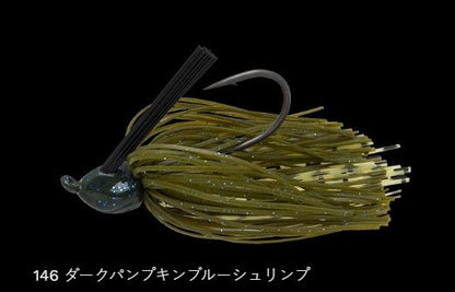 TACジグ(タクジグ) 146/ダークパンプキンブルーシュリンプ 3/8oz-3/0