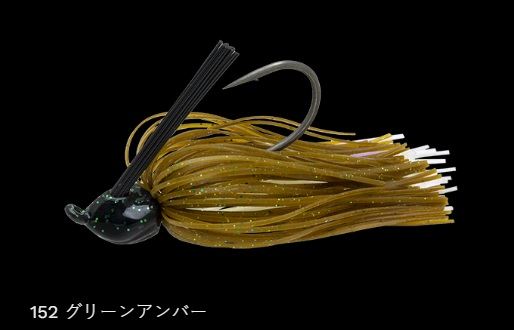 TACジグ(タクジグ) 152/グリーンアンバー 3/8oz-3/0