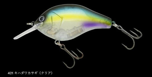 マルノミフラット60 421/キハダワカサギ(クリア) 60mm 10.7g