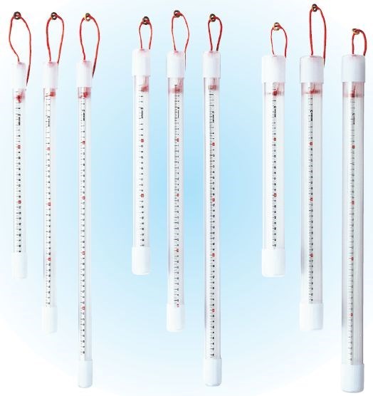 透明フロートケース Φ30×500mm