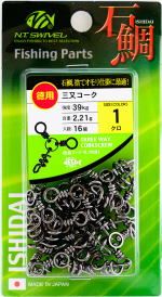 徳用 三又コーク 1 ブラック 16個入