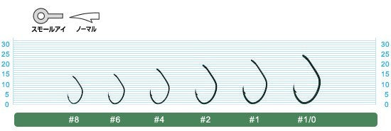 11631 B-75 脇刺フック 6号