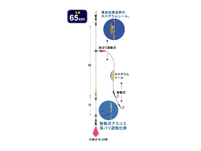 H3370 泳がせ入門城シングル 2号
