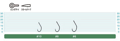 11572 S-21 シングルフック21 10号