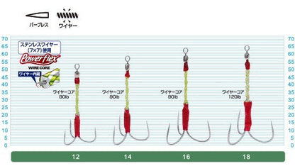 11685 TFW-3 ワイヤーコア太刀3本 16号
