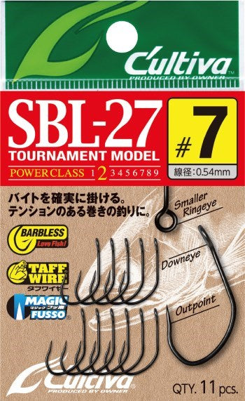 12336 SBL-27 シングル27バーブレス 10号