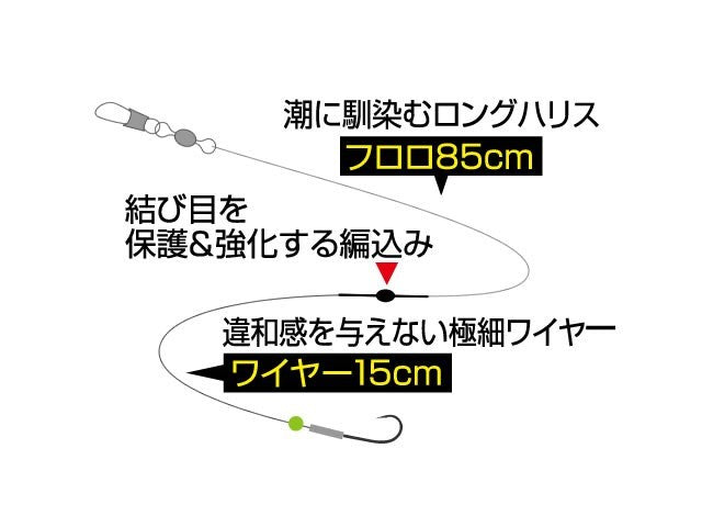 Z3568 誘っちゃう太刀魚 キビナゴ中
