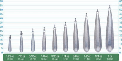 11730 JR-12 ジカリグシンカー 3/32oz(2.7g)