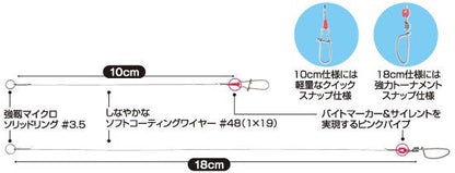 31869 TF-W2 ワイヤーリーダー 10cm