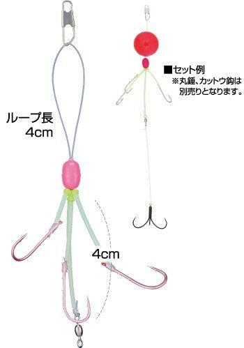 F6298 フグカットウチラシ仕掛 12号