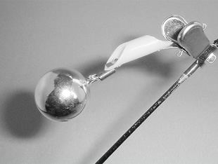 クリップ鈴 蛍光チューブ付S-小F入  2個入