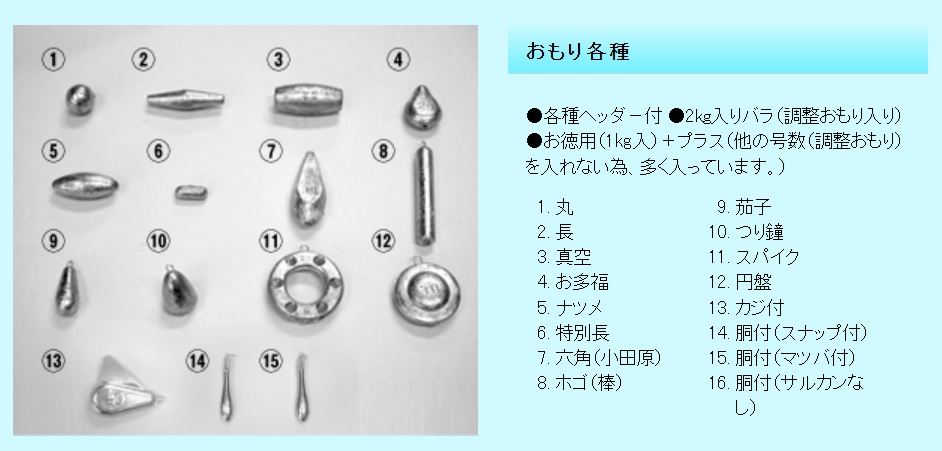 ホゴオモリ 2Kg入 50号  2kgパック