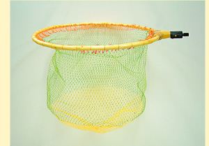 新木製丸玉枠 二段 細網目付 40-42cm   1個