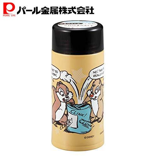 軽量スリムパーソナルボトル 氷止め付 保温保冷対応 ディズニー チップ\U0026デール/コミック 200ml