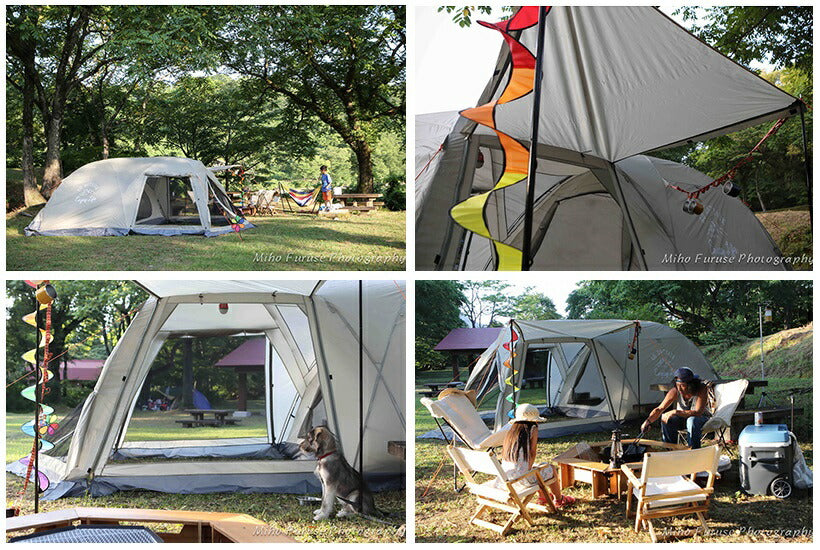 モンテ スクリーンツールームドームテント 5～6人用
