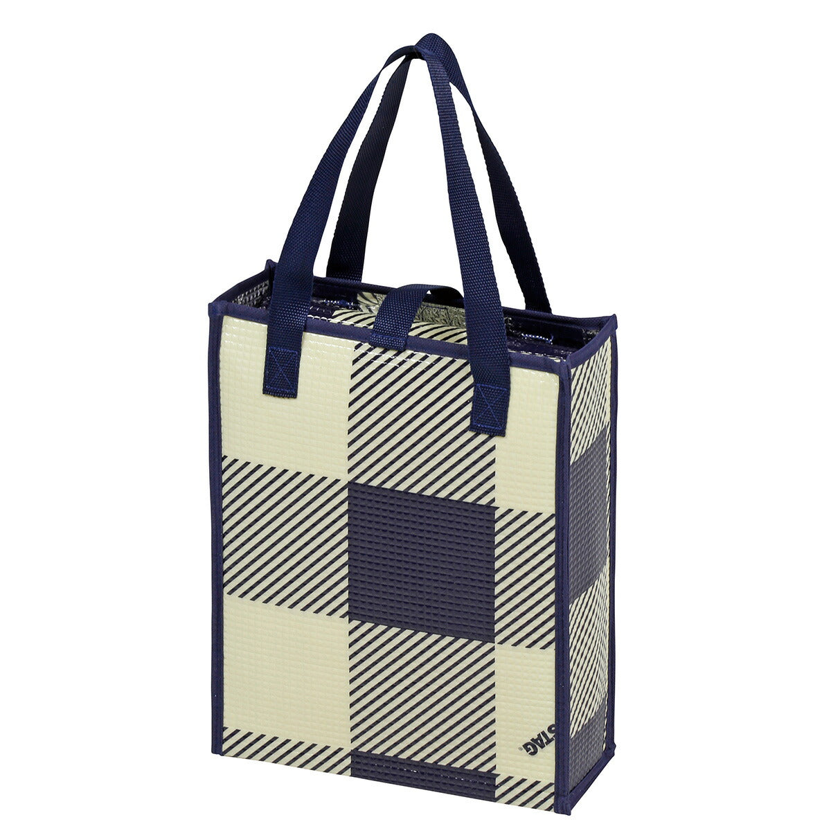 クッションレジャーシート ピン4本付 ギンガムチェック 180×180cm