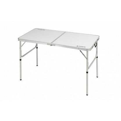 ラフォーレアルミツーウェイテーブル アジャスター付 M/120×60cm