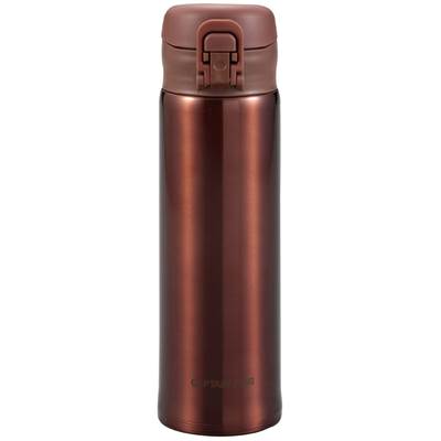 GLライトワンタッチパーソナルボトル 保温保冷対応 モカブラウン 500ml