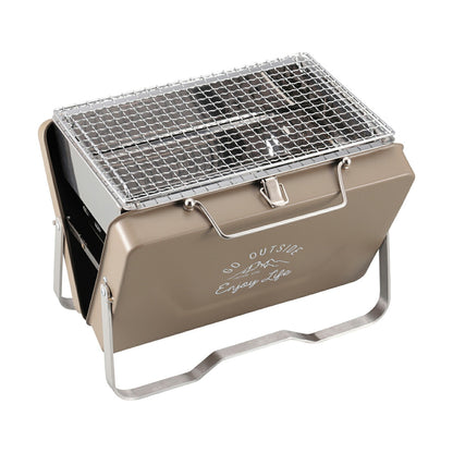 モンテ V型卓上グリル カーキ