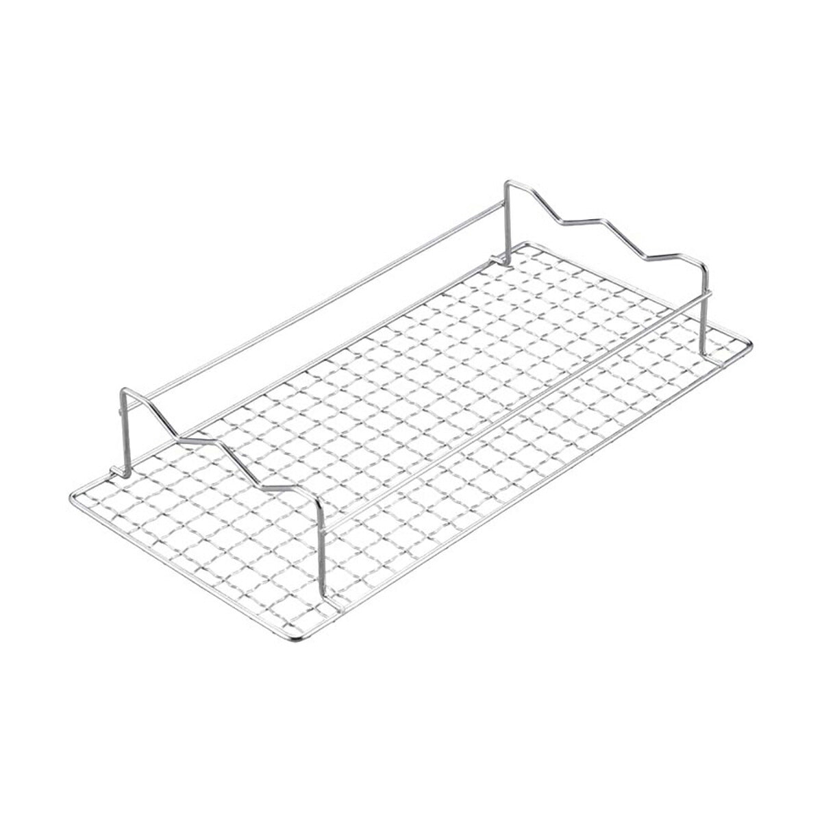 BBQ 串焼き\U0026焼き過ぎ防止アミ 300×145mm