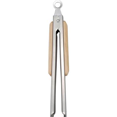 BBQ ウッドグリップ ターナートング 30cm