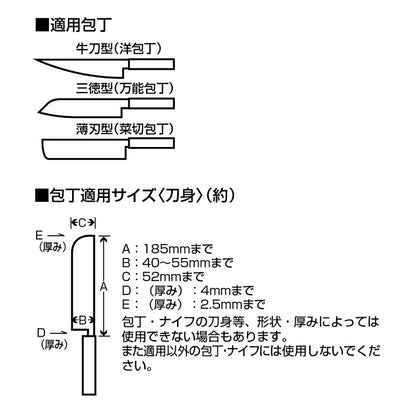 安全包丁サヤ レッド