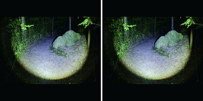 雷神 アルミパワーチップ型LEDヘッドライト 5W-350