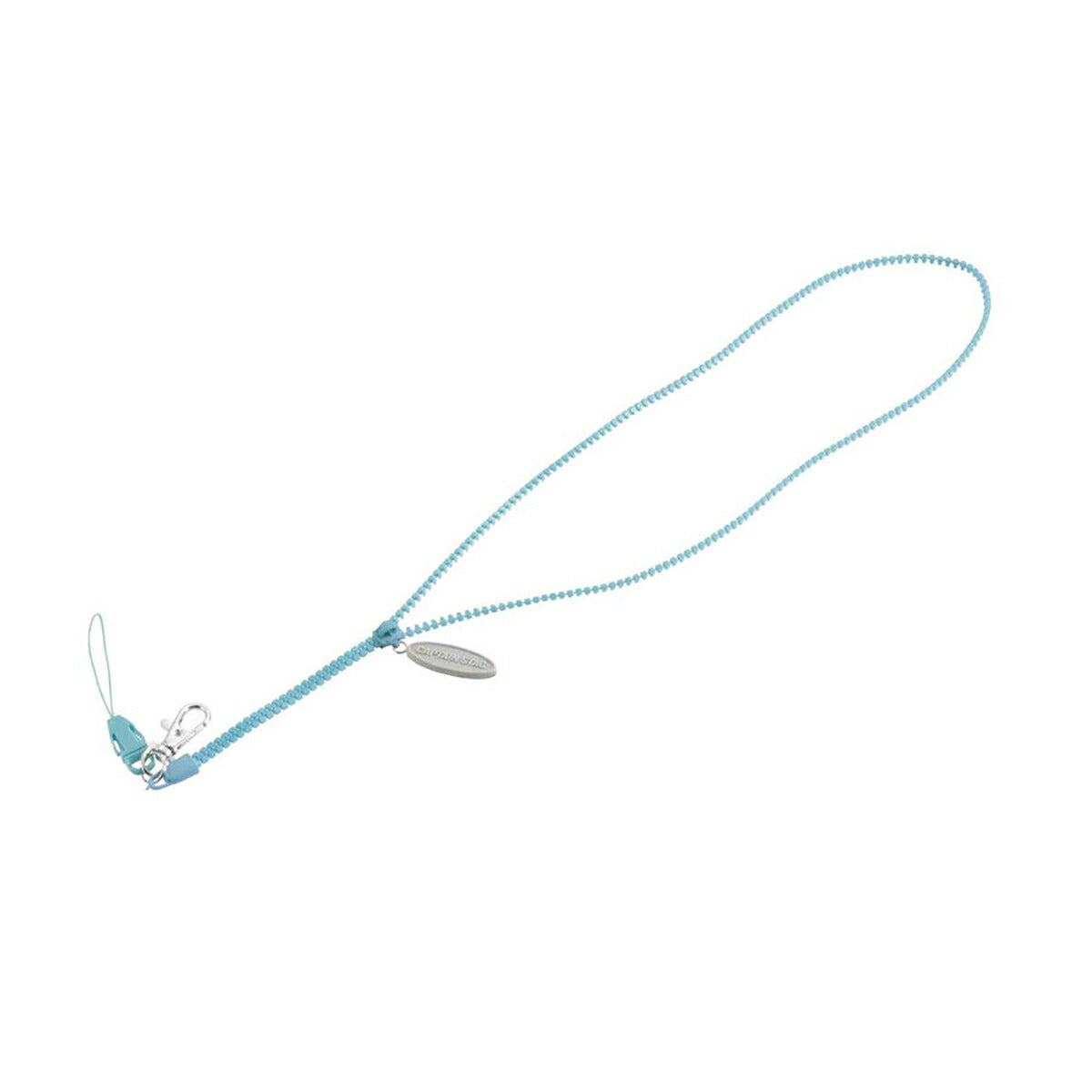 ファスナーストラップ ブルー