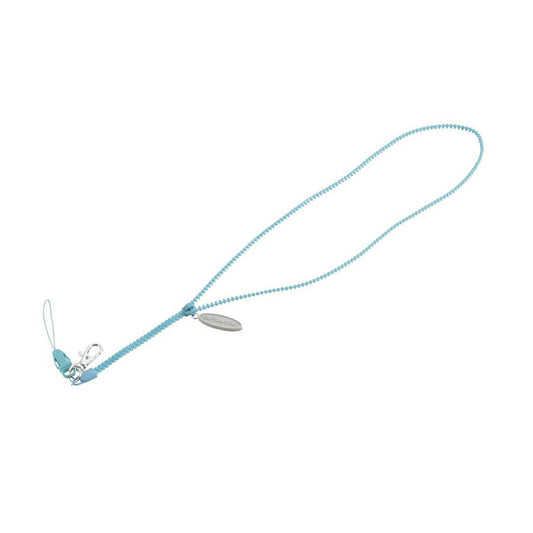 ファスナーストラップ ブルー