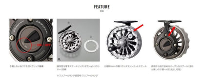 鱗夕彩(りんゆうさい) 88スペシャル 88SP リール(黒鯛)