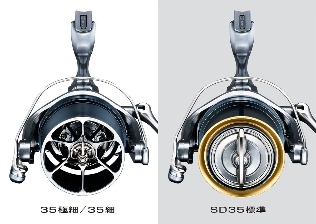 フリーゲン 35/極細仕様 リール スピニング(投げ/遠投)