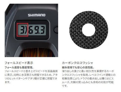 グラップラーCT 150XG 右巻き 両軸リール(オフショア/船 小型)