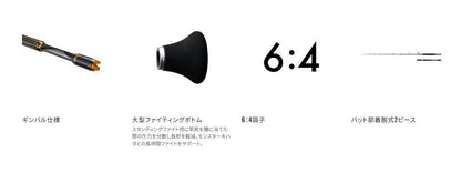 アルシエラ キハダ 190 1.90m ロッド(船/専用)