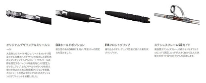 バンディットBG MH175 1.75m ロッド(船/専用)