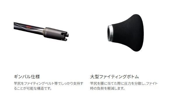 バンディットBG MH175 1.75m ロッド(船/専用)