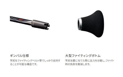バンディットBG H170 1.70m ロッド(船/専用)