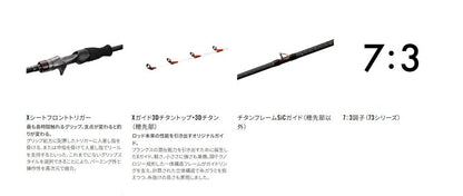 バイオインパクト マルイカ 82-SS155 1.55m ロッド(船/専用)