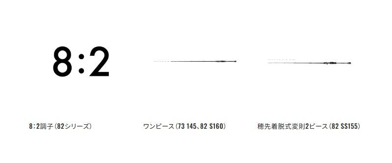 バイオインパクト マルイカ 82-S160 1.60m ロッド(船/専用)